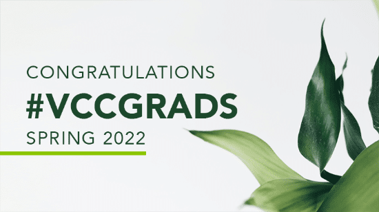 Congratulations spring 2022 VCC grads
