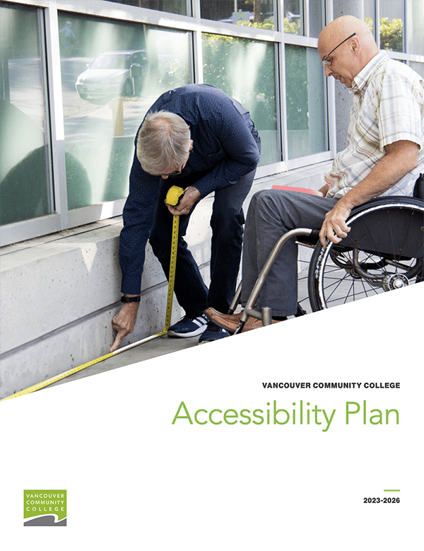 Accessibility plan 2023-2026 pdf file cover