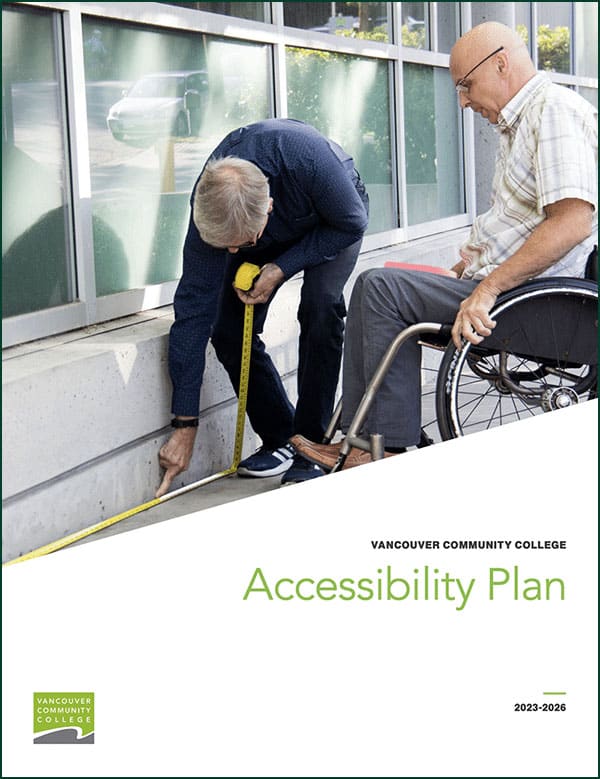 Accessibility plan 2023-2026 pdf file cover