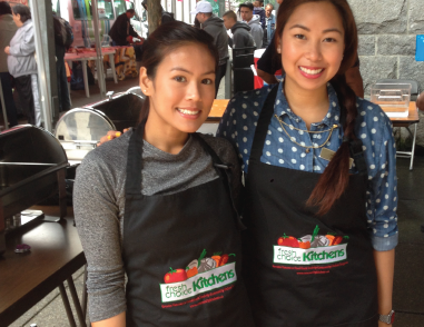 VCC nursing students volunteer at the annual Alley Health Fair