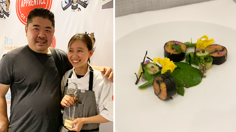 Winner Anh Tran with Alex Chen