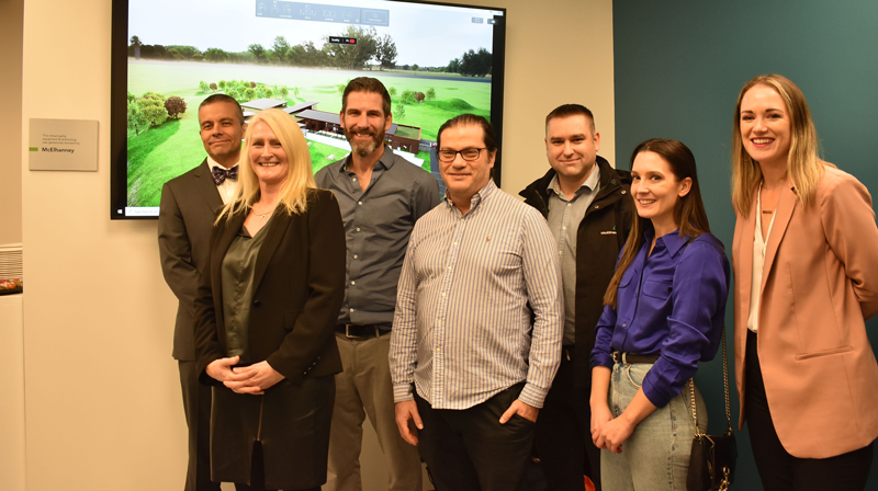 McElhanney and VCC reps at CAD and BIM event