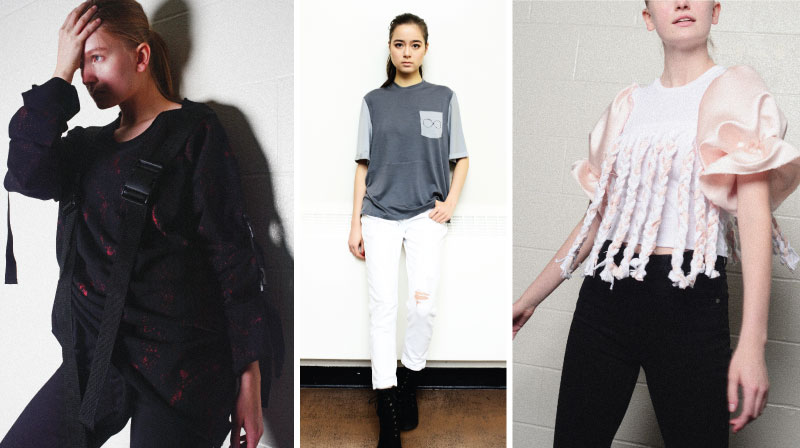 fashion student designs